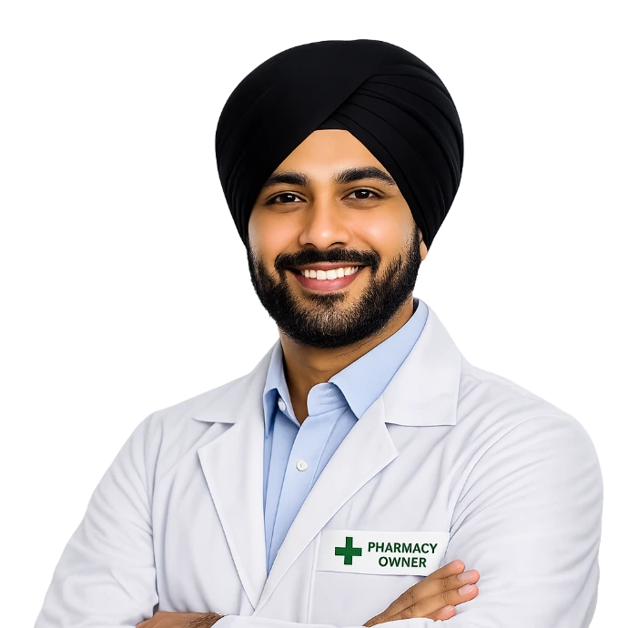 Vikram Singh Community Pharmacy Owner Using Pharmacy Management Software